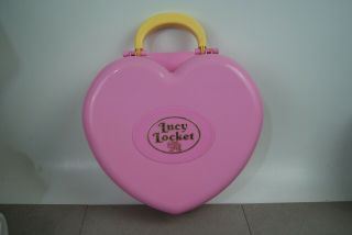 Vintage 1992 Bluebird Lucy Locket Large Polly Pocket Play Case Read