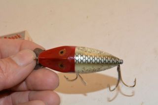 old heddon river runt lure bait in the box great colors michigan 1950 ' s 5