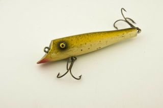 Vintage Paw Paw Scoop Nose Pikie Minnow Antique Fishing Lure Et54
