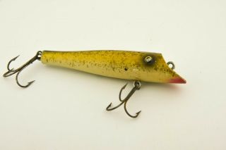 Vintage Paw Paw Scoop Nose Pikie Minnow Antique Fishing Lure ET54 3