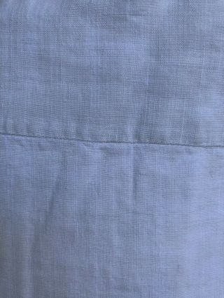 Handwoven antique lightweight looser weave Linen Hemp Cotton Métis Sheet 72x112” 2