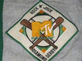Mtv / Music Television Authentic Rock & Jock Softball Game Jersey Rare