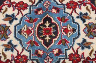 PERFECT VINTAGE TRADITIONAL FLORAL LARGE RED AREA RUG HAND - KNOTTED WOOL 10 ' X13 ' 9
