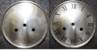 Vintage 6 " Clock Face/dial Roman Numeral Number Restore/renovation Wet Transfer