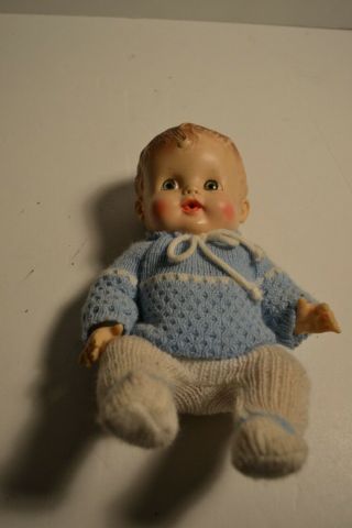 Vintage Ruth E.  Newton " So - Wee " Baby Doll - Sun Rubber Co.