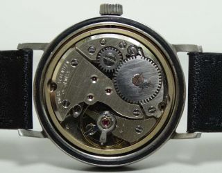 Vintage Henri Sandoz Winding Mens Swiss Wrist Watch Old s498 Antique 8