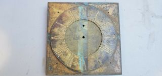 Antique English Tall Case / Grandfather Clock Dials 18th Century 5