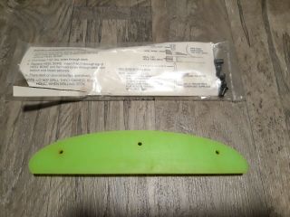 Vintage NOS Powell Peralta Heel Bone (Lime Green) Skateboard Brake w/Hardware 4