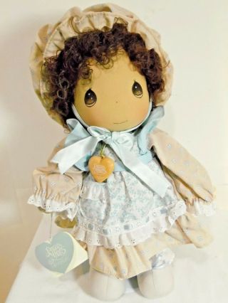 Precious Moments Doll Vintage 1985 Hedi Applause Brand 13 Inches Tall Xu2