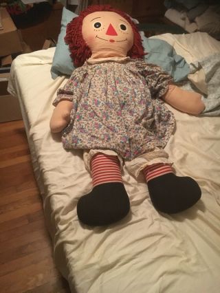 Vintage Large Raggedy Ann Doll