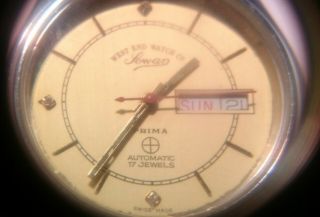 Vintage West End Watch Company,  17 Jewel,  Prima Automatic Wristwatch.