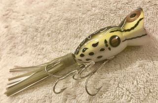 Fishing Lure Fred Arbogast Hula Popper Limited Edition Tackle Box Crank Bait 2