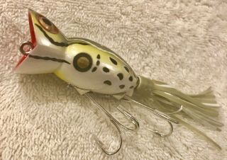 Fishing Lure Fred Arbogast Hula Popper Limited Edition Tackle Box Crank Bait 3