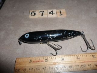 S6741 H VINTAGE UNKNOWN TOP WATER SURFACE MINNOW FISHING LURE ZARA SPOOK? 2