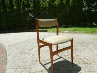 Vintage Teak Chair Danish Modern Era