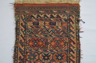 Antique Soumak Kurdish ? Shah Savan All Natural Colors With Silk High