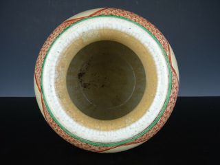 Fine Chinese Porcelain Wucai/Crackle Vase - Figures - 19th C. 6