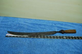 Long Antique Primitive Hand Forged Bush Wacker Machete Knife