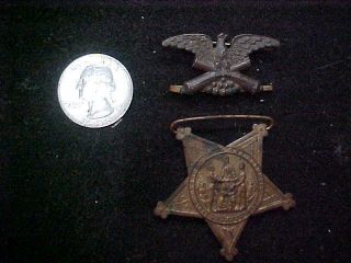 Antique Grand Army Of The Republic Gar Civil War Veteran Ribbon Medal