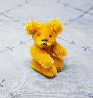 Cute Tiny Schuco Miniature Bear 1950s 2.  4 " Nr