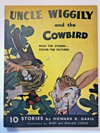 Vintage Set of 6 1943 Uncle Wiggily Series of 10 Stories Books by Howard Garis 4