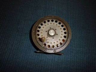 Vintage Shakespeare Russell 1895 Model Ge Single Action Fly Reel Made In Usa