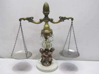 Antique Scales Of Justice Sculpture
