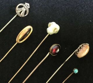 Antique Vintage Hat Pins - Set Of 6