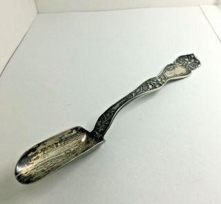Vintage Pat.  1903 Sterling Silver Spoon By Baird - North Co.  L Monogram