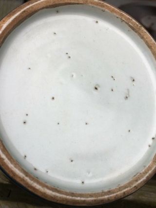 Antique Vintage Chinese Powder Blue Brush Pot Bitong Vase 10