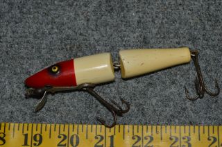 Vintage Paw Paw Jointed Pike Fishing Lure 2