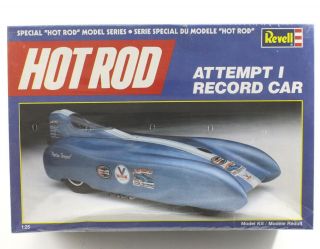 Attempt I Record Car Hot Rod Series Revell 1:25 Vintage Model Kit 7119