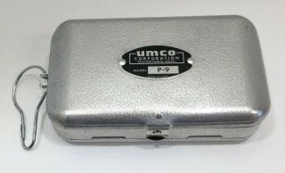 Vintage - Umco P - 9 Aluminum Tackle Box - Double Sided Intact -