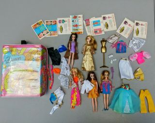 Dawn Dolls Storage Case Topper Corp Vintage 1970s Accessories