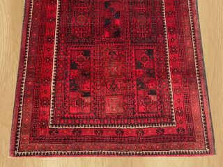 Authentic Hand Knotted Vintage Persain Zaidan Balouch Wool Area Rug 7.  2 x 4.  5 FT 6