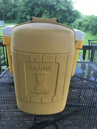 Vintage Coleman 275 Lantern with Carrying Case No Glass 4