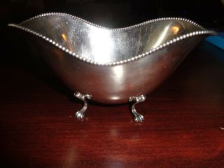 Sterling Silver Gravy Boat Bowl Not Scrap Weighs 90.  3 Gramms