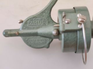 Vintage Green Centaure Pacific Spinning Reel - Made in France,  Reel 2