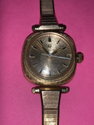 Vintage Bulova Accutron 10k Gold Filled Ladies Watch