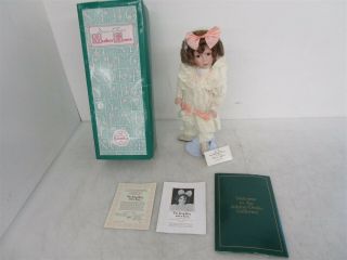Vintage Diana Effner Mother Goose Doll " The Litte Girl With A Curl "