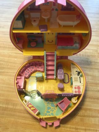 Vintage 1992 Bluebird Toys - Lucy Locket/polly Pocket Large Play Set/case