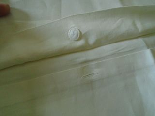 Vintage Irish Linen Oxford Pillowcase - 23.  5 X 33.  5 Inches