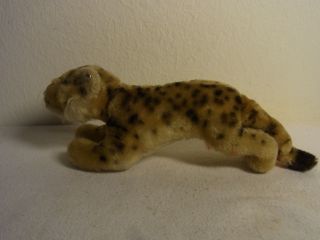 Vintage German Stuffed Animal Steiff Cheetah Leopard Bp
