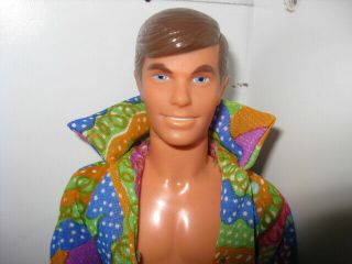 Vintage Mod Live Action Ken Doll In Orignal Outfit