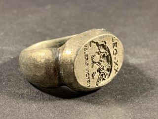 Very Rare Ancient Roman Silver Legionary Xx 