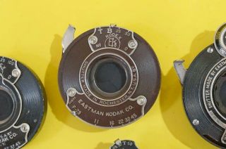 (5) Assorted Antique KODAK Camera Lens Shutter Devices 3