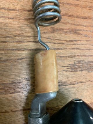 Vintage Waltco Glasscaster Ice Fishing Rod,  Zebco 202 Reel 4
