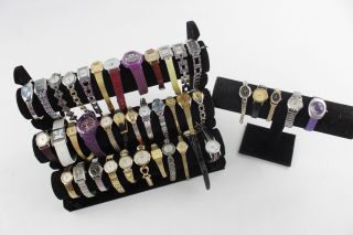 40 X Assorted Vintage Ladies Quartz Wristwatches Inc Seiko,  Rotary Etc