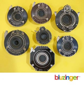 (7) Assorted Antique Kodak Camera Lens Shutter Devices