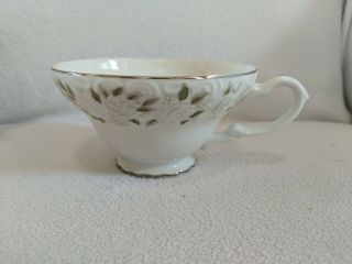 Set Of 4 Vintage Rose Tea Cup Sheffield Classic 501 Fine China Japan